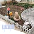 thumbnail image 1 of Meitianfacai PVC Cottage Yard Fence Outdoor Small Fence Connectable Design Insert Ground Walkway Mini Fence Garden Patio Home Sideway Fence on Clearance, 1 of 6