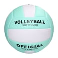 thumbnail image 2 of VONKY Soft Training Volleyball Made Of Environmentally Friendly PVC Providing Comfortable Grip green, 2 of 6