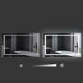 thumbnail image 4 of ExBrite Miroir de Salle de Bain Mural Rectangulaire Sans Cadre w/ LEDs, 4 of 11