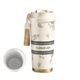 thumbnail image 1 of Ceramic Lining Coffee Mug Vacuum Insulated Coffee Cup 500ml. Eco-friendly U4J5, 1 of 1