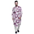 thumbnail image 1 of Atasi Kurta à Manches Longues de Designer pour Garçons, Kurta Décontractée Imprimée en Coton Flex, 1 of 1