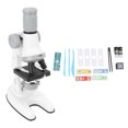 thumbnail image 2 of Experimental Microscope Toy, Children Science Microscope High Definition 3 Magnifications Adjustable Angles With LED For Experiment For Children White,Yellow, 2 of 8