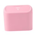 thumbnail image 4 of Car Trash Can Mini Car Trash Can Garbage Organizer Car Accessories Car Trash Can pink, 4 of 9
