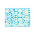 thumbnail image 1 of Christmas Window Stickers Light Up In The Dark Snowflake Design 30 cm x 20 cm PVC Reusable Electrostatic Adhesive Decorations, 1 of 6
