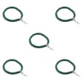 thumbnail image 2 of VONKY Unisex Cross Pendant Bracelets For Fashion Forward Individuals Lightweight Gift blackish green 5Set, 2 of 6