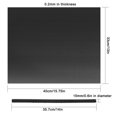 thumbnail image 2 of 4 Pcs Black Oven Shelf Silicone Rack Guard + 2 Pcs Non Stick Oven Liners Mat for Keeping Oven Clean and Protecting, 2 of 9