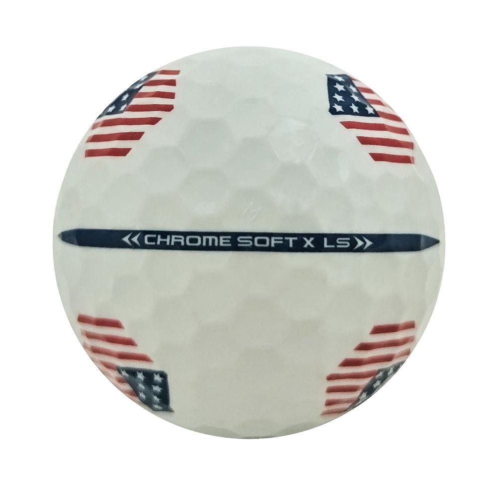 Mulligan - 60 balles de golf récupérées Callaway Chrome Soft 2024 TruTrack 5A Mint