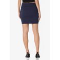 thumbnail image 3 of Jupe Tube Double Couche Taille Haute en Coton Extensible Basique pour Femmes, 3 of 7