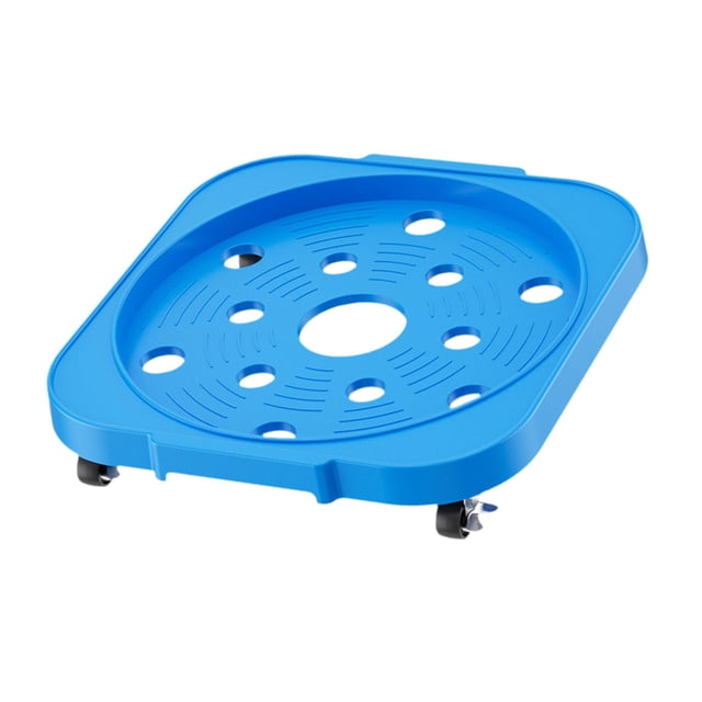 GROWTH TANK Movable Gas Bottle Stand Multifunction Propane Tank Holder for Potted Plants Blue