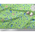 thumbnail image 2 of Soimoi Cotton Duck Fabric Butterfly & Flower Print Fabric by Yard 56 Inch Wide, 2 of 3