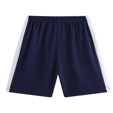 Swstbby Summer Savings Clearance! Boys Girls Summer Shorts, Boys' Fashion Casual Solid Color Sports Pants Shorts Suit for 4-15 Years Navy 10-11 Years