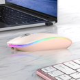 thumbnail image 2 of Souris Sans Fil Bluetooth Rechargeable Souris Silencieuse Double Mode (Bluetooth 5.1 + 2.4G) avec Récepteur Nano, 2 of 6