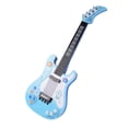 thumbnail image 2 of WLOELOEW Blue Kids Simulation Player Guitar Toys Multifunctional Mode Musical Instrument Lights Music, 2 of 7
