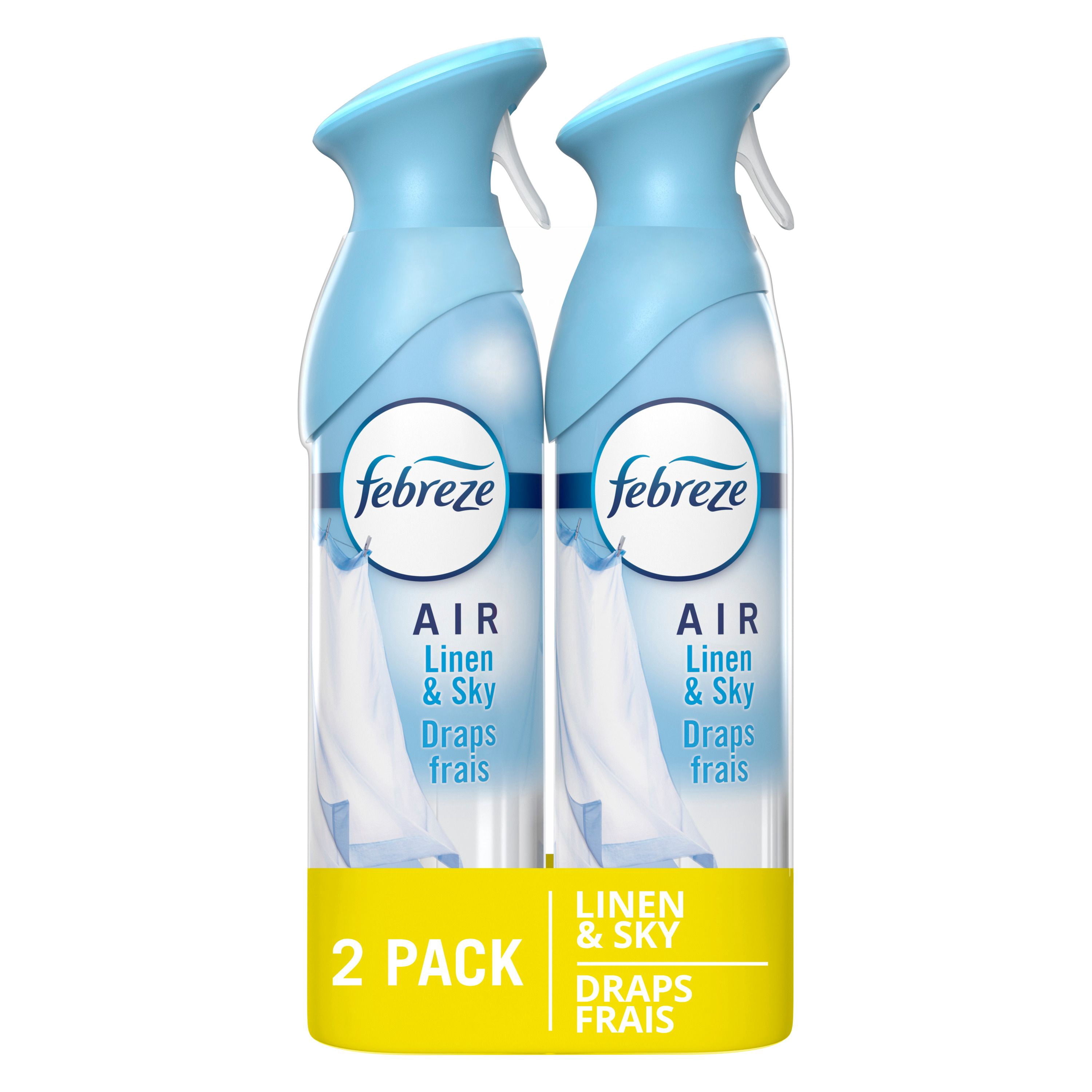 Assainisseur d’air en vaporisateur Febreze, éliminateur d’odeurs dans les pièces de la maison, parfum Draps frais