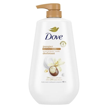 Dove Body Wash Shea Butter + Vanilla Pamper Moisturizing, 905 ml