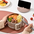 thumbnail image 1 of Ovzne Stainless Steel Lunch Box Bento Lunch Box For Adults And Students Reusable Lunch Box Insulated Lunch Containers With Phone Stand On Clearance, 1 of 6