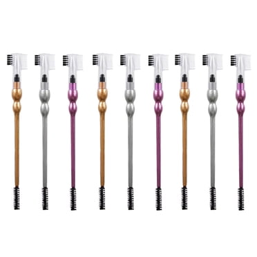 Shisuyan Eyelash Roll Tool Golden Nylon 9Pack 17x0.79in