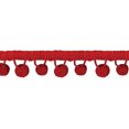 thumbnail image 2 of Simplicity Frange Boule 1-1/8"x12yd-Rouge 186 269R-065, 2 of 2