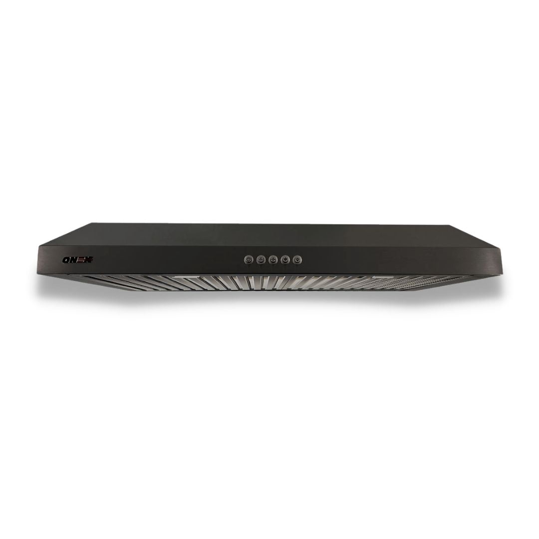 ONEX® Hotte de Cuisinière de 30” à Conduits sous Armoire, Noire