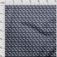 thumbnail image 2 of oneOone Georgette Viscose Fabric Square & Floral Block Printed Fabric 1 Yard 42 Inch Wide, 2 of 4