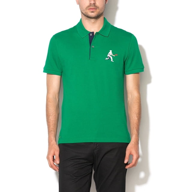 Lacoste Tennis Embroidered Polo Shirt Yucca Green ( 4XL )