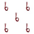 thumbnail image 2 of Maytalsory 10/Set Train LED Light Fairy Garden Lamp Post 3V Lawn yellow wire length 30cm 5Set, 2 of 6