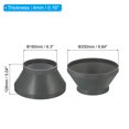 thumbnail image 2 of Unique Bargains 10' to 6' Duct Reducer Connector Ventilation Tube Increaser Adapter Grey 2 Pack, 2 of 5
