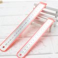 thumbnail image 2 of Miangastore 2 Pcs Règle en Acier Inoxydable Règle Double Échelle pour Maison École Bureau (20cm, 15cm Chaque Taille A 1pcs), 2 of 8