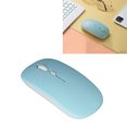 thumbnail image 1 of ANGGREK Souris Sans Fil, Rechargeable Silencieuse Double Mode 2.4G Portable Trois Niveaux DPI Réglable Souris Sans Fil pour Hommes pour Ordinateur pour Femmes pour Ordinateur Portable, 1 of 8