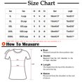 thumbnail image 4 of Hauts Grande Taille pour Femmes Mode Décontractée Imprimée Manches Courtes Ample Grande Taille Volant Manches Courtes Blouse Col en V Shorts Grande Taille Shorts Grande Taille pour Femmes, 4 of 5