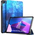 thumbnail image 1 of Case for Lenovo Tab M10 Plus (3rd Gen) 10.6 Inches 2022 Tablet, Lightweight Trifold Stand Cover Slim PC Shell Back with Auto Wake/Sleep for Lenovo Tab M10 Plus (3rd Gen) 2022, Blue Starry Sky, 1 of 7