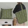 thumbnail image 5 of Soimoi Rayon Fabric Leaves Block Printed Craft Fabric by The Yard 42 Inch Wide, 5 of 5