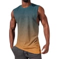 thumbnail image 1 of NTACZA Mens Tank Top Athletic Sleeveless Basic Shirt Crew Neck Gradient Sports T-Shirts for Men S, 1 of 5