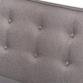 thumbnail image 2 of Allora Modern 2-Piece Wood Dining Corner Sofa Bench in Gray, 2 of 6
