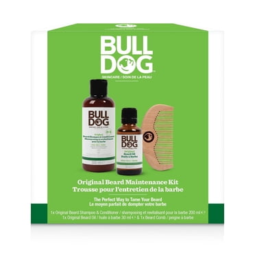 Ensemble pour le soin de la barbe de marque Bulldog