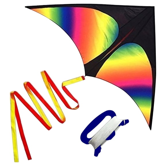 Kites for Adults,Kites for Kids Easy to Fly Kites for Kids Kites for the Beach Huge Kite for Kids Colorful Kite Beach Kite with Long Tail Kites for Kids Adults Kites for Kids