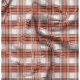 thumbnail image 1 of Soimoi Tissu Satin Soie Vichy Imprimé Tissu Couture Yard 42 Pouces de Large, 1 of 5