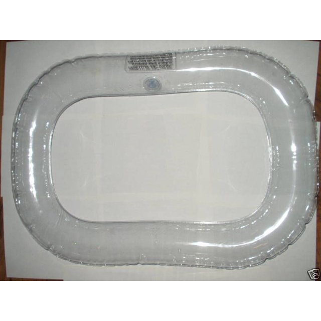 TrailFX 30000 Joint de Caravane vers Fenêtre Arrière TFX, Garnitures de Bottes de Caravane, Interstices de Cabine de Camion à Caravane jusqu'à 3 Pouces; 24 X 16 Pouces; Gonflable; PVC; Transparent