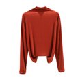 thumbnail image 1 of Yuyuzo Women's Long Sleeve Shirts Turtleneck Basic Solid Color Slim Fitted Base Layer Undershirts, 1 of 3