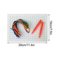 thumbnail image 3 of IROINID Back to School Supplies,School Essentials,s Threading Board DIY Liang Threading Drawing Board String Puzzle Early Education Puzzle Kindergarten, 3 of 9
