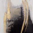 thumbnail image 4 of Bouclair Art Abstrait Doré Imprimé Encadré 29,5 X 39,5 Po (74,93 X 100,33 cm), 4 of 5