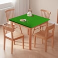 thumbnail image 1 of Fitted Tablecloth Elastic Polyester Table Cover for Round and Square Tables, Dustproof and Scratch Resistant Table, 1 of 6