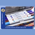 thumbnail image 3 of PALIFEUR Pencil Case Purecolor Large Capacity Pencil Case Multifunctional Pencil Case Cute Practical Pencil Case Boys and Girls StudentsMulticolor Optional Pencil Pouch, 3 of 6