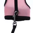 thumbnail image 3 of GROWTH TANK Pet Supplies Vest Harness & Leash For Hamster Rabbit Squirrel Guinea Pig Ferrets Pink M, 3 of 9