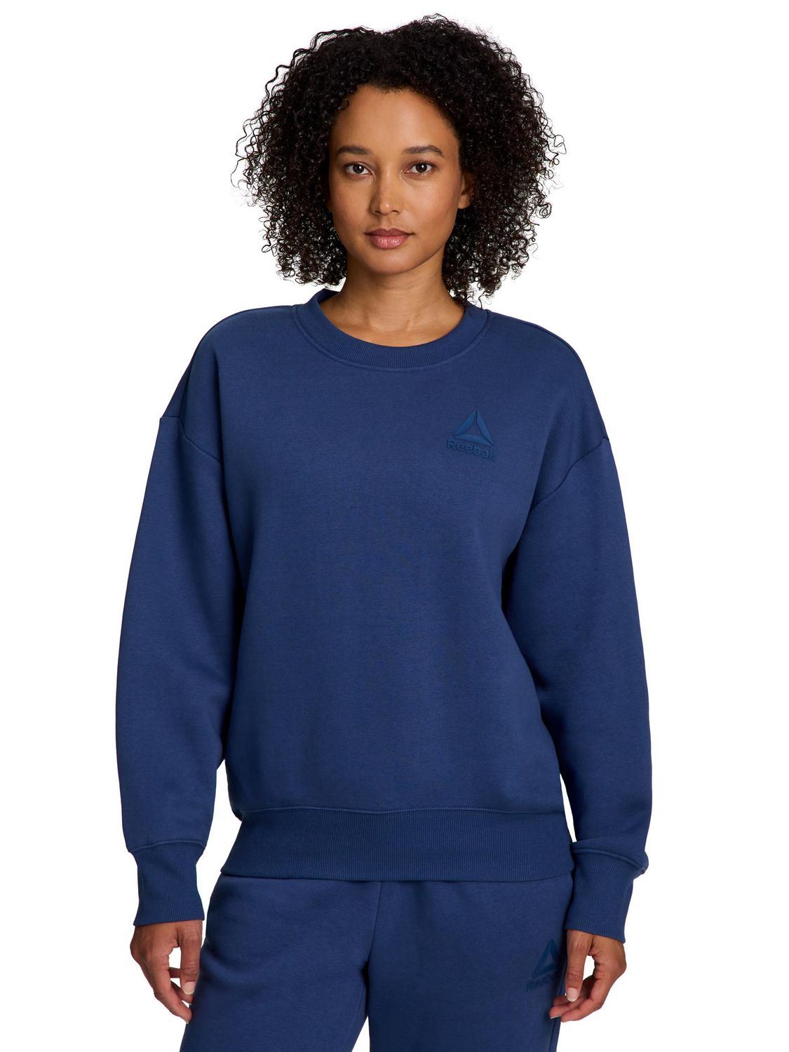 Reebok Women's Weekender Oversized Crewneck Sweatshirt