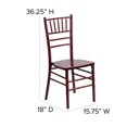 thumbnail image 2 of Chaise Chiavari de la série HERCULES en bois d'acajou, 2 of 9