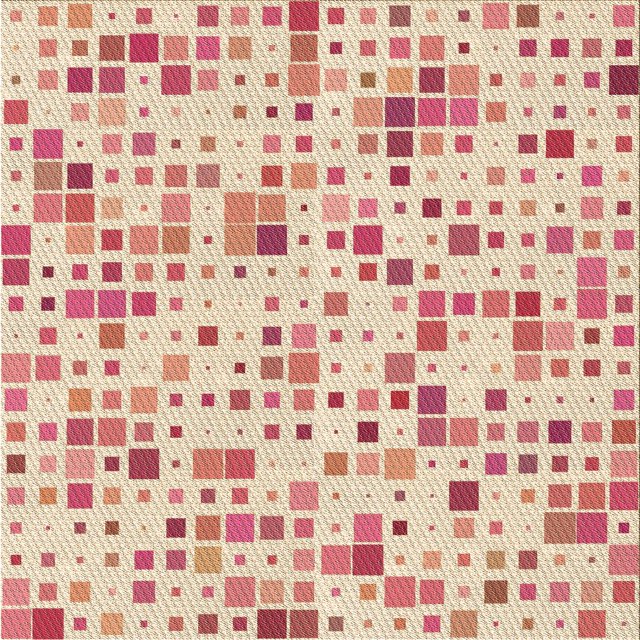 Ahgly Company Tapis d'Intérieur Lavable en Machine Carré Transitionnel Vanille Or, 5 Pieds Carré