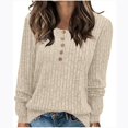thumbnail image 1 of Babysbule Chandails pour Femmes Liquidation Mode Col Roulé Uni pour Femmes Manches Longues Style Ample Tricot Hauts Blouse pour Dames, 1 of 7