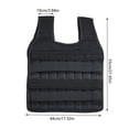 thumbnail image 2 of Fitness & Yoga Adjustable Weight Vest for Strength Training and Cardio Workouts, 2 of 5