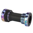 thumbnail image 1 of Lightweight Aluminum Alloy Bike Bottom Bracket T001 - Precision Bearing, Clear Thread, Easy Installation (Right/Left Marked) - Fits 1.37'' Thread, 24mm Inner Diameter, 68-73mm Frame Five-Way -, 1 of 6